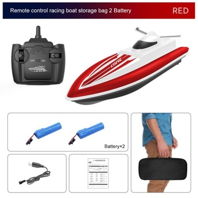 2.4G Kids Remote Control Speedboat 4 Channels Boat