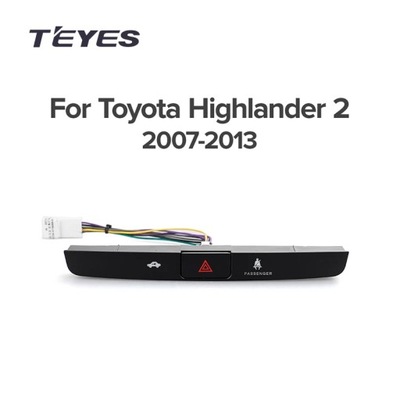 FOR TOYOTA HIGHLANDER 2007 - 2013 CAR EMERGENCY BUTTON ACCESSORIES -~2982  