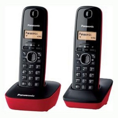 Telefon Bezprzewodowy Panasonic KXTG1612SPR DEC