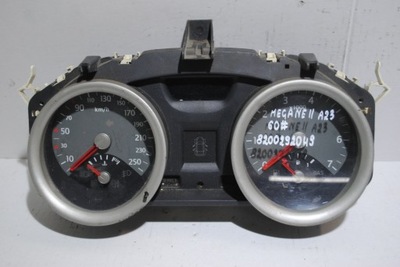 Лічильник прилади renault megane ii 8200292049 фото №1