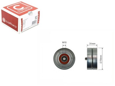 Caffaro ролик натягувача mazda 3 2.2 mzr cd bl фото №1