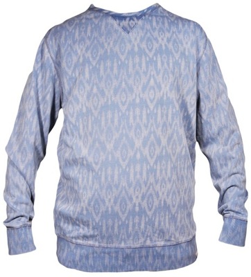 JACK AND JONES bluza blue ALFRED SWEAT _ L