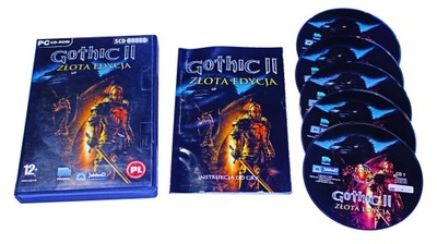 GOTHIC II ZŁOTA EDYCJA PREMIEROWE BOX PL PC