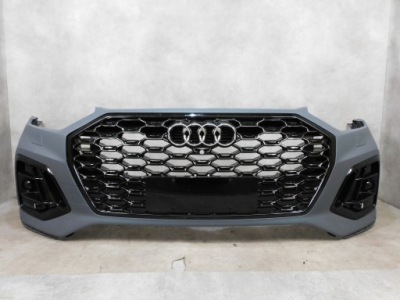 Audi q5 80a lift s line sq5 бампер перед передний решётка радиатора решётки 6xpdc фото №1