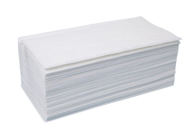 Ręcznik ZZ biały składany 100% Celuloza 2 warstwy 150 listków