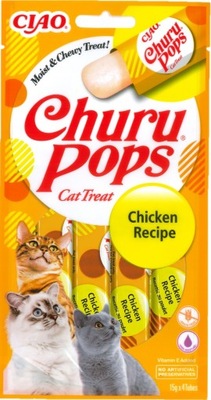 Inaba Cat Churu Pops Kurczak 4x15g (Chicken 60g)