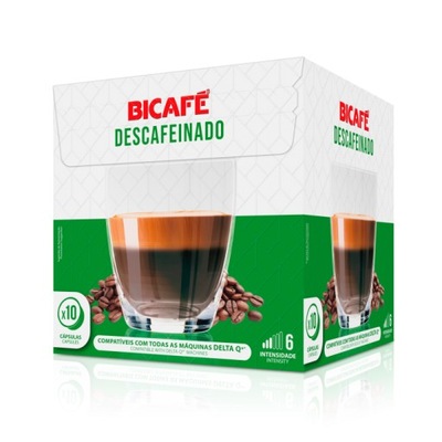 Kapsułki Bicafe Decaffeinato do Delta Q 10 szt.