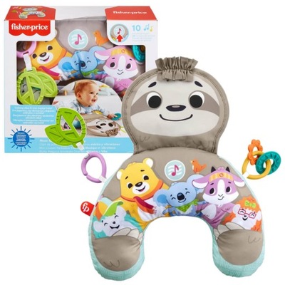 FISHER-PRICE LENIWIEC INTERAKTYWNA PODUSZKA Z WIBRACJAMI DO ZABAWY