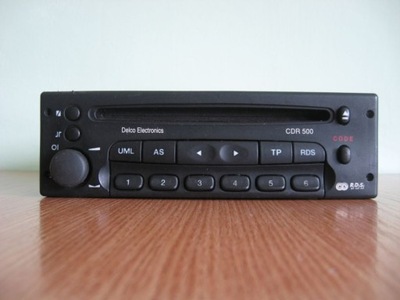 RADIO OPEL CD DELCO 500 ASTRA CORSA VECTRA ZAFIRA OMEGA SINTRA FRONTERA  