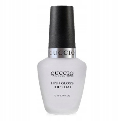 CUCCIO Utwardzacz High Gloss Top Coat 13ml