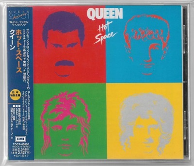 QUEEN - Hot Space - CD OBI JAPAN