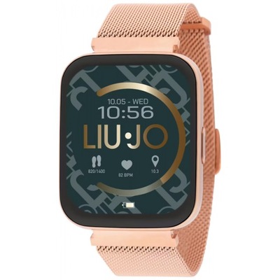 Zegarek Smartwatch Damski LIU JO SWLJ084 różowe złoto