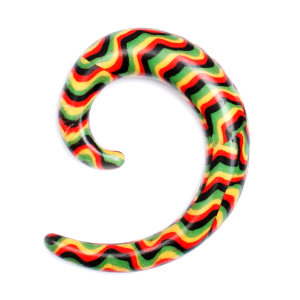 ROZPYCHACZ SPIRALA AKRYLOWA RASTA 12 mm