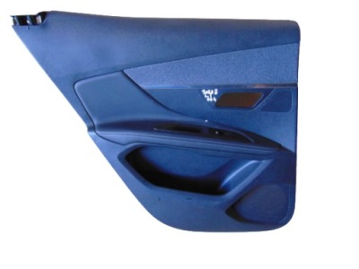 Обивка обшивка левый задняя peugeot 3008 ii фото №1