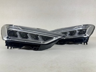 Audi a7 s7 4k8 full led лампа ліва права перед фари комплект eur фото №1