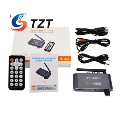 TZT GTMEDIA A1 BT 5.2 Hifi DAC Bluetooth Receiver Bluetooth Audio