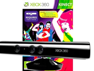 KINECT SENSOR RUCHU XBOX 360 GRA JUST DANCE