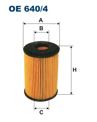 OE640/4 FILTER OILS  