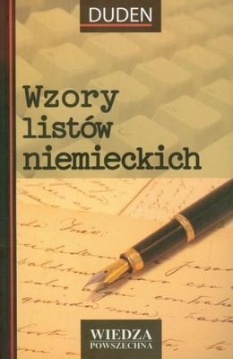 Wzory listów niemieckich. Duden