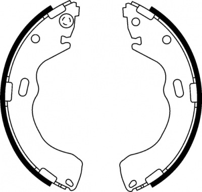 Mapco 8560 набір колодка гальмівних фото №1