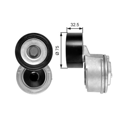 Натяжитель ремень поликлиновый mercedes atego atego 2 axor axor 2 citaro 2 c фото №1