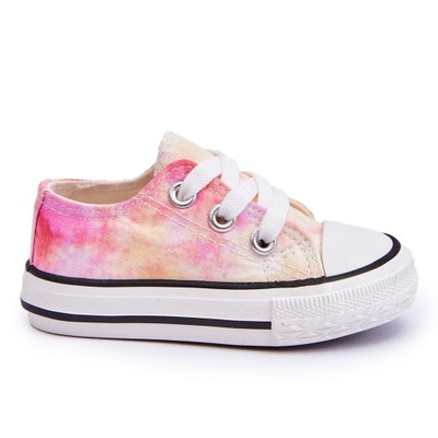 DZIECIĘCE TRAMPKI TIE-DYE WIELOKOLOROWE 22