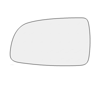 Скло дзеркало зовнішнього chevrolet aveo 03- 250054-e фото №1