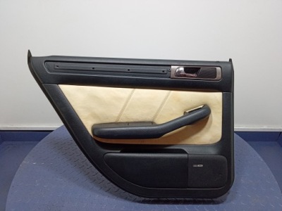 Audi a6 c5 avant обивка дверь задняя левая обшивка кожа фото №1