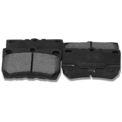 Гальмівні колодки гальмівні lexus gs 05- is ii 05- задня фото №1