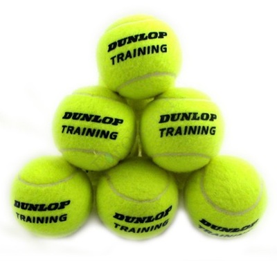 Piłki tenisowe DUNLOP TRAINING TENNIS BALLS 60 szt