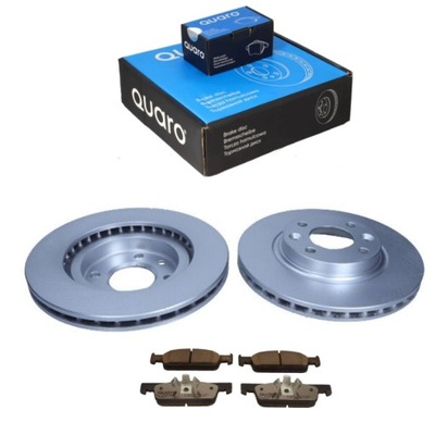 Гальмівні диски+ гальмівні колодки перед renault clio iv 2012- twingo 14- dacia logan sandero фото №1