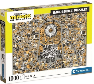 Puzzle 1000 elementów. Impossible. Minionki 2