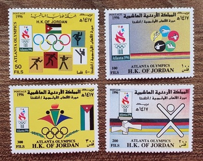 Znaczki - Sport- Olimpiada- Jordan