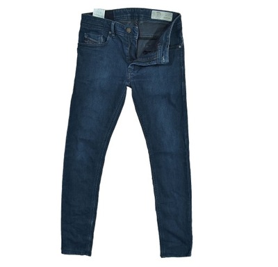 DIESEL Thommer Slim Skinny Jeansy Męskie W28 L32