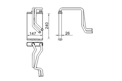 MAHLE ОБОГРЕВАТЕЛЬ CITROEN C4 AIRCROSS C-CROSSER C-CROSSER ENTERPRISE