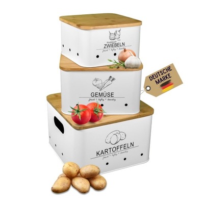 MNKSOLUTION POJEMNIK DO PRZECHOWYWANIA 3 SZT