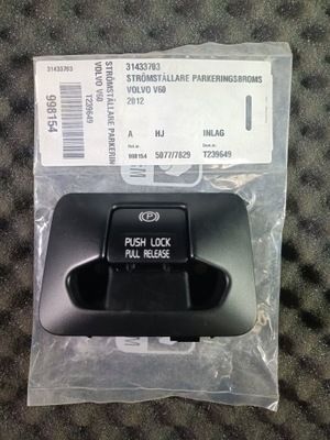 31433703 кнопка тормоза ручного volvo фото №1