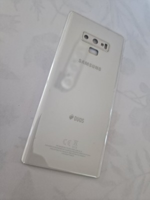 ORYGINALNA Klapka Samsung Galaxy NOTE 9 BIALA