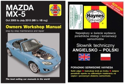 MAZDA MX-5 (2005-2015) MANUAL REPARACIÓN HAYNES +GRATIS 24H  