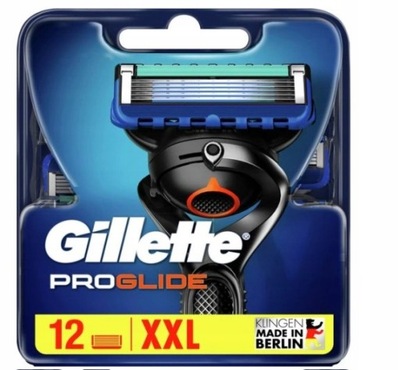 Wkłady do maszynki Gillette ProGlide 12 sztuk
