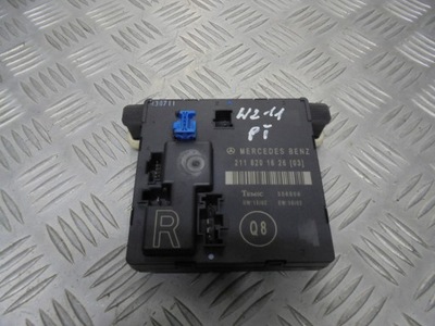 Модуль двері правий задня mercedes w211 2118201626 фото №1
