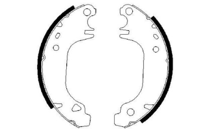 BOSCH 0 986 487 275 КОМПЛЕКТ КОЛОДОК ГАЛЬМІВНИХ 
