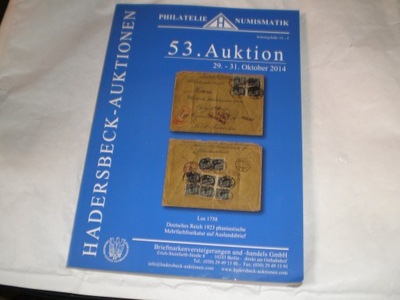 katalog 53 Auktion Hadersbeck-Auktionen