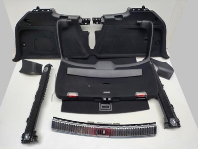 Обивка багажник обшивки porsche cayenne 7p 14^ фото №1