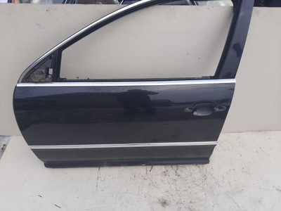 Дверь левая правое перед vw phaeton 02-10 чёрные lr9v фото №1