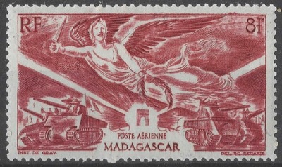 Madagaskar - wojna** (1946) SW 459