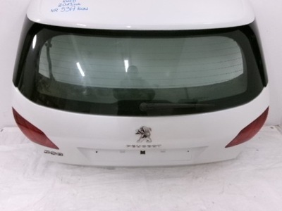 Peugeot 308 t9 hb крышка багажника задняя kwed фото №1