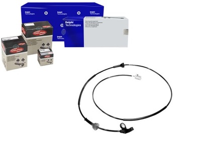 Датчик швидкості обертання колеса abs [delphi ham] фото №1