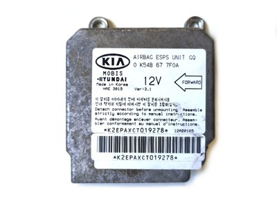 Датчик модуль подушка безпеки kia carnival 0k54b677f0a фото №1