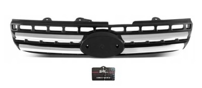 Kia sportage ii 04- решітка радіатора решітка радіатора решітка бампера хром фото №1